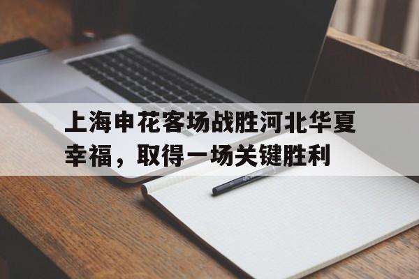 上海申花客场战胜河北华夏幸福，取得一场关键胜利